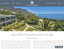 Tablet Screenshot of oceanview-house.com